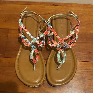 Kelly & Katie Vibrant Strappy Sandals